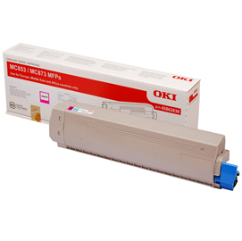 Oki - toner - magenta - mc853/873 - 45862838 - 7.300 pag