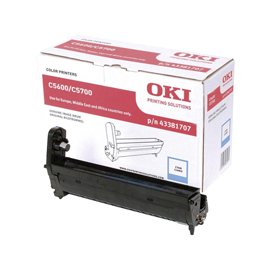Oki - tamburo - ciano - c5600 c5700 - 43381707 - 20.000 pag