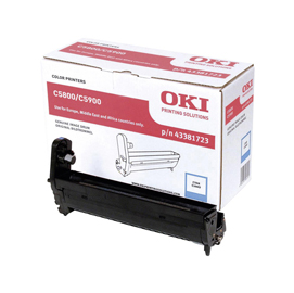 Oki - tamburo - ciano - c5800/c5900 - 43381723 - 20.000 pag