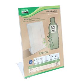 Portadepliant - 21 x 30 cm - pet riciclato - lebez