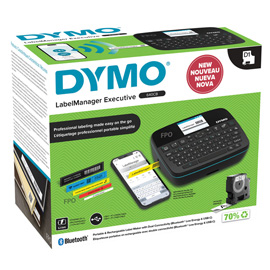 Promo pack etichettatrice label manager 160 - 3 nastri d1 12 mm nero / bianco inclusi - dymo