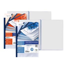 Portalistini personalizzabile uno ti - 15x21 cm - 12 buste - blu - sei rota