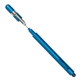 Penna fineliner tratto clip - tratto 0,3mm - blu - tratto