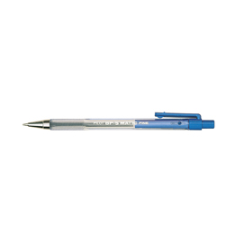 Penna a sfera a scatto bp s matic - punta fine 0,7mm - blu  - pilot