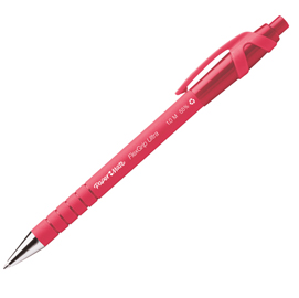 Penna a sfera a scatto flexgrip ultra - punta 1,0mm - rosso - papermate