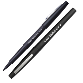 Pennarello flair nylon punta feltro - punta 1,10mm - nero - papermate