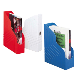 Portariviste magazine rack - 25x32 cm - dorso 8 cm - rosso - rexel