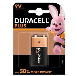 Pila transistor plus mn1604 - 9v - duracell - blister 1 pezzo