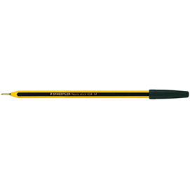 Penna a sfera noris stick - punta 1,0mm - nero  - staedtler - conf. 20 pz
