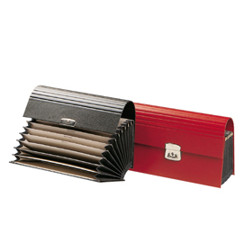 Portadocumenti a soffietto - 8 tasche - 33x23 cm - fraschini