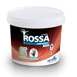 Pasta lavamani la rossa - al sandalo/pachouli - nettuno - barattolo 750 ml