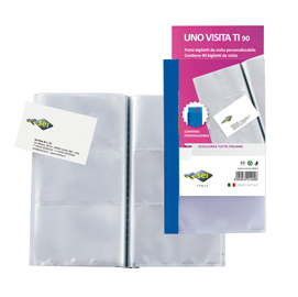 Portabiglietti uno visita ti 90 - 11.5x20 cm - 90 biglietti - sei rota