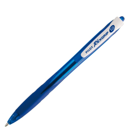 Penna a sfera a scatto rexgrip begreen  - punta 1,0mm - blu - pilot