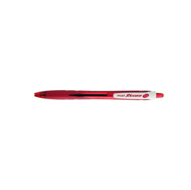 Penna a sfera a scatto rexgrip begreen - punta 1,0mm - rosso - pilot
