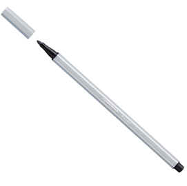 Pennarello pen 68  punta  feltro - tratto1,00mm - grigio chiaro - stabilo