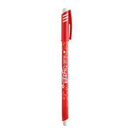 Penna a sfera cancellabile cancellik -  punta 1,0mm - rosso - tratto