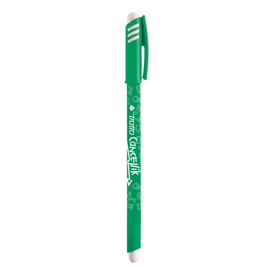 Penna a sfera cancellabile cancellik - punta 1,0mm - verde - tratto