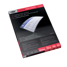 Pouches - a4 - 216x303 mm - 2x100 micron - highspeed - gbc - scatola 100 pezzi