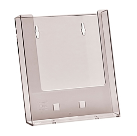 Portadepliant da parete - tasca a5 - trasparente - studio t