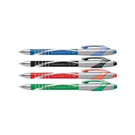 Penna a sfera a scatto flexgrip elite - punta 1,4mm - blu  - papermate