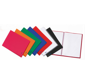 Portalistini sviluppo - buccia - pp - 22x30 cm - 20 buste - rosso - favorit