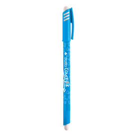 Penna a sfera cancellabile cancellik - punta 1,0mm - azzurro  - tratto