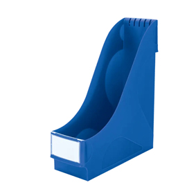 Portariviste ad alta capacità - ps - blu - 32 x 29cm - dorso 9,5cm - leitz