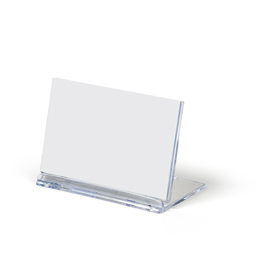 Portanome pieghevole da tavolo - 8x5 cm - lebez