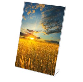 Portadepliant - materiale acrilico - 21x30 cm - lebez