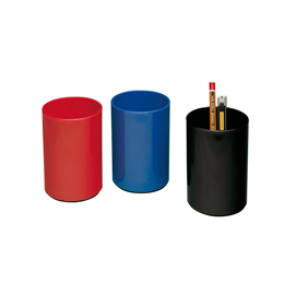 Portapenne a bicchiere coral - 7,5x11 cm - colori assortiti - lebez