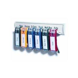Portachiavi key clip - colori assortiti - durable - conf. 6 pezzi