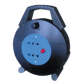 Prolunga con avvolgicavo da 5 mt - multiprese - mkc