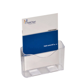 Portadepliant da banco - 1 tasca a5 - 18x21x9 cm - tecnostyl