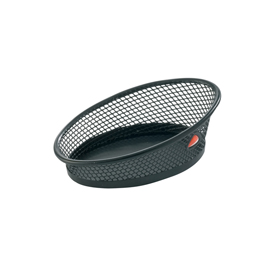 Portafermagli mesh - rete metallica - 10,5x7,3x4 cm - nero - alba