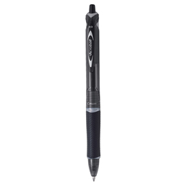 Penna a sfera a scatto acroball plastic begreen - punta 1,0mm - nero - pilot