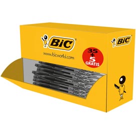 Penna a sfera cristal gel  - punta 0,8mm - blu - bic - conf. 35 + 5 pezzi