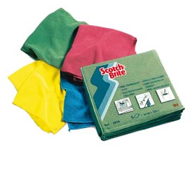 Panno in microfibra scotch brite® 2010 - 36x32 cm - bagno - giallo - scotch brite®