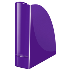 Portariviste ceppro gloss - 26,5x31 cm - dorso 8 cm - viola - cep