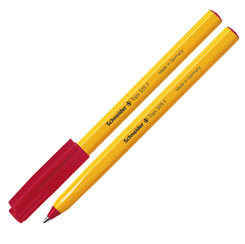 Penna a sfera tops 505  - punta 0,5mm - rosso - schneider