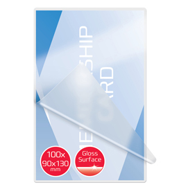 Pouches per plastificazione - hunt - 90x130 mm - 2x125 micron - gbc - conf. 100 pezzi