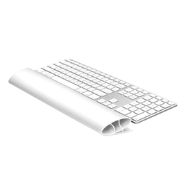 Poggiapolsi da tastiera i-spire - bianco - fellowes