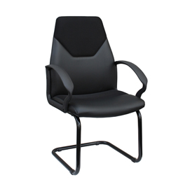 Poltrona visitatore guru - nero - unisit