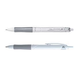 Penna a sfera a scatto acroball pure white begreen  - punta 1,0mm - nero - pilot