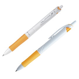 Penna a sfera a scatto acroball pure white begreen  - punta 1,0mm - arancio - pilot