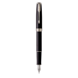Penna stilografica sonnet black ct - stilo m - parker