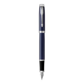 Penna stilografica im ct - stilo m - blu - parker