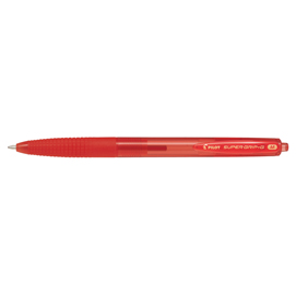 Penna a scatto supergrip g - punta 1,0mm - rosso  - pilot