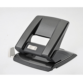 Perforatore - passo 8 cm - massimo 20 fogli - 2 fori - nero - kartia