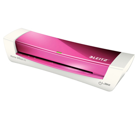 Plastificatrice ilam homeoffice - a4 - fucsia metal - leitz