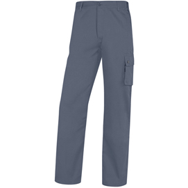 Pantalone da lavoro palaos paligpa - cotone - taglia xl - grigio - deltaplus